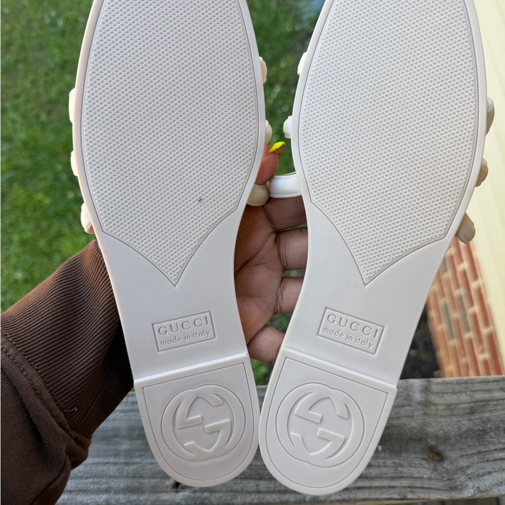 Women's Interlocking G slide sandal size 41 10-10.5 - Picture 5 of 5